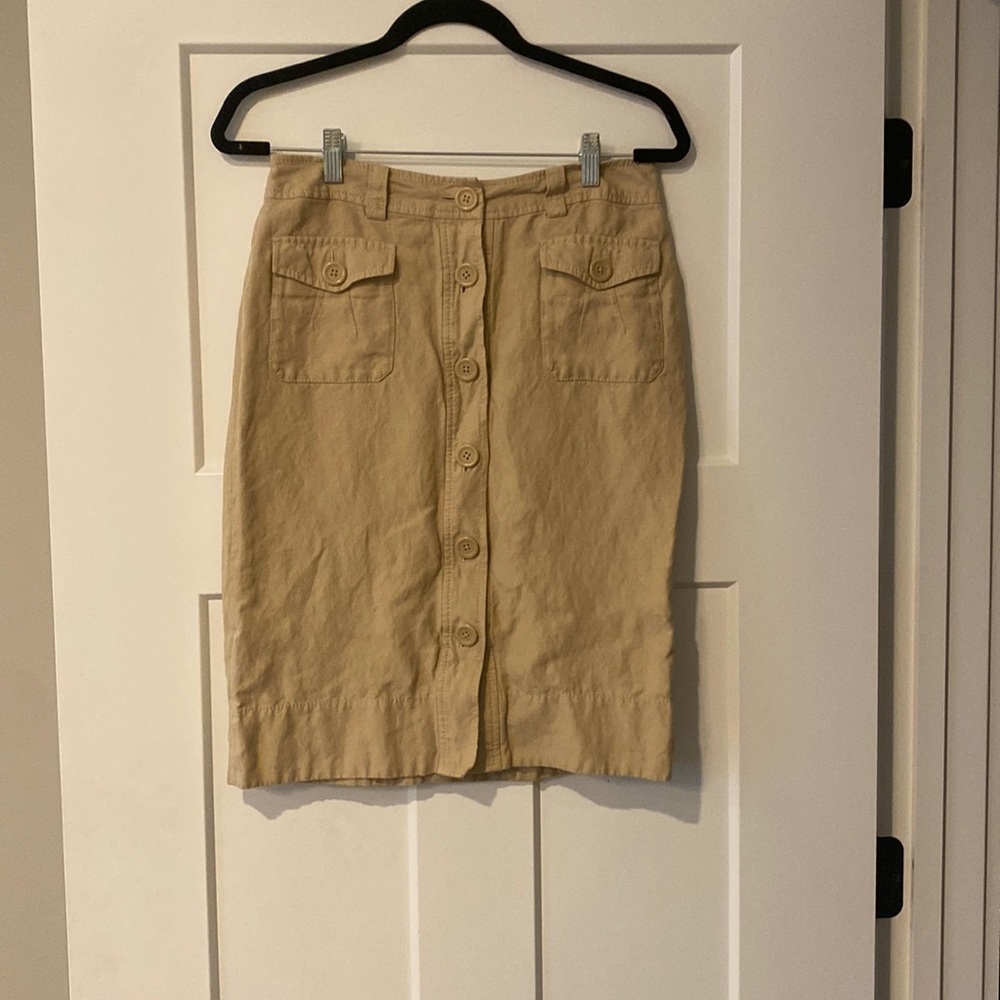 Linen skirt